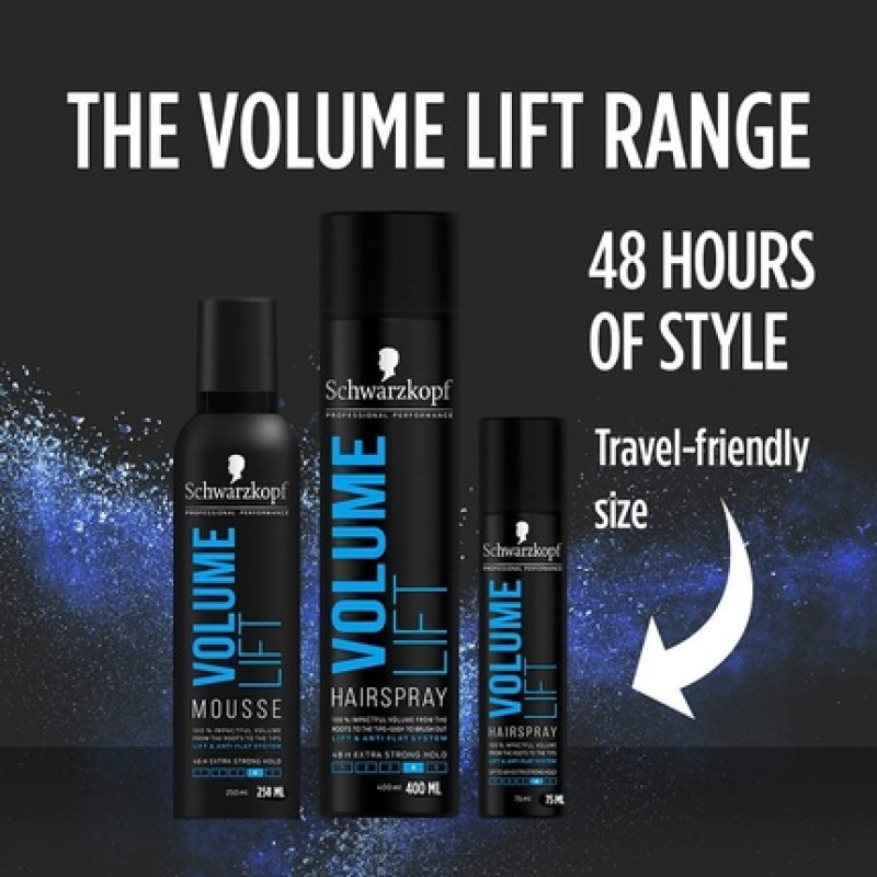 Schwarzkopf Styling Volume Lift Hair Mousse 250ml