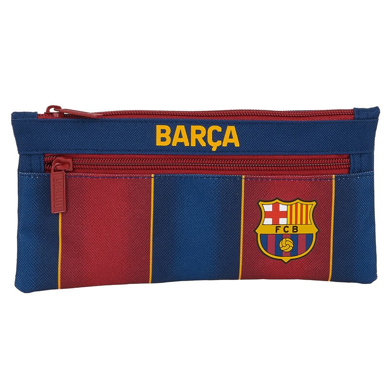 F.C. Barcelona double pencil case