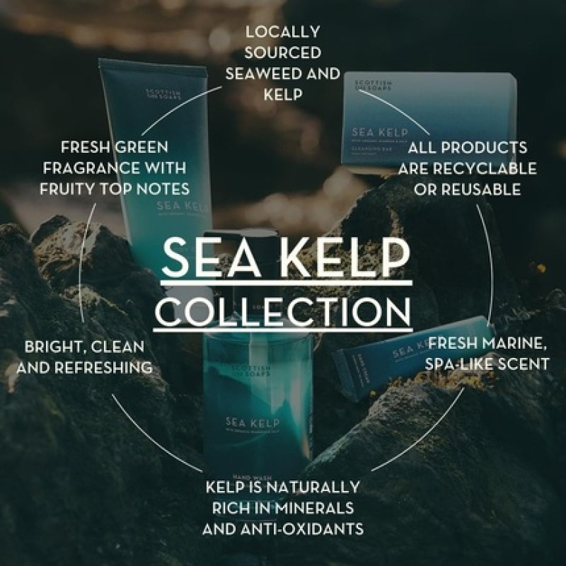 Scottish Fine Soaps Sea Kelp Hand Wash Refill 750ml Eco-Friendly