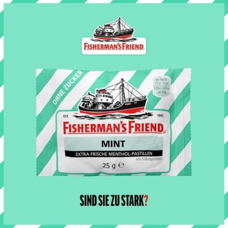 Fisherman's Friend Mint Peppermint and Menthol Flavor