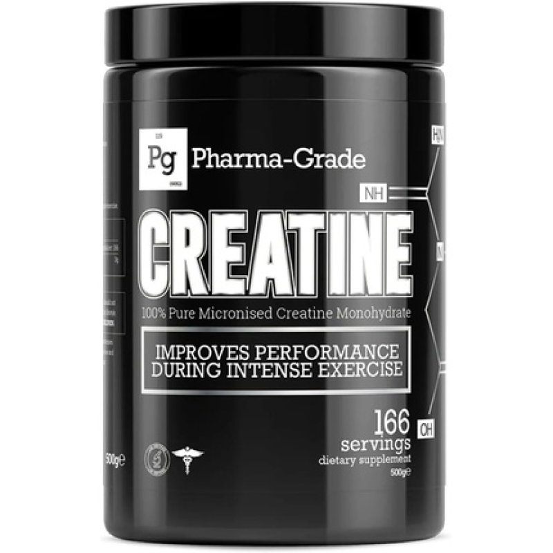 Pharmagrade 100% Pure Micronized Creatine Monohydrate Powder