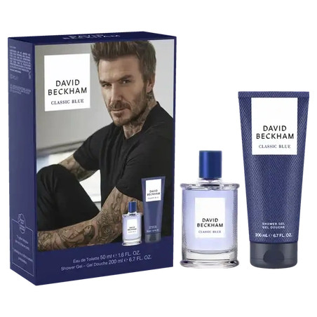 David Beckham - Beckham XMAS Classic Blue EDT 50ml Shower Gel 200ml