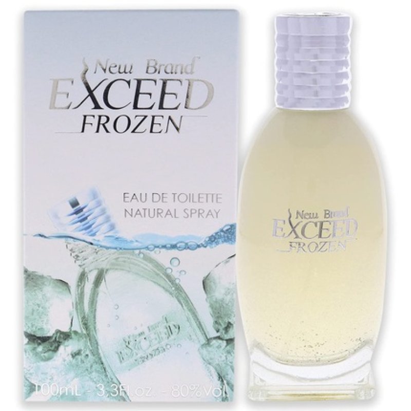New Brand Exceed Frozen Edt Spray Men 3.3 Oz