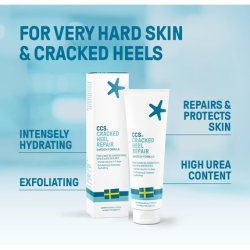 CCS Cracked Heel Repair Cream Visible Results in 3 Days for Heels and Very Dry Skin