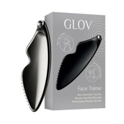 Glov Face Trainer Modern Gua Sha Massager Black