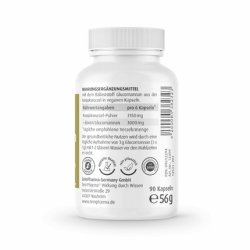 Glucomannan 500mg Weight Loss and Metabolism Booster 90 Capsules