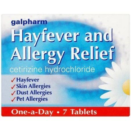 Galpharm Cetirizine Hayfever and Allergy Relief Tablets