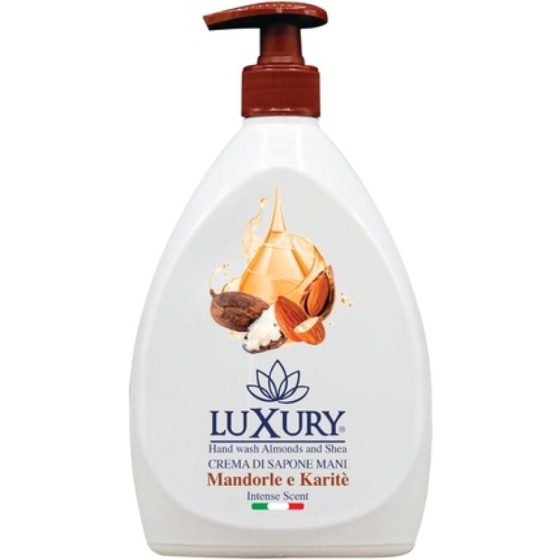 Luxury Soap Cream Almond & Shea Butter 750ml