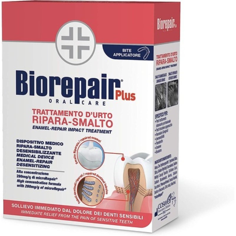 Biorepair Desensitizing Enamel Repair Treatment for Sensitive Teeth 50ml 1.6 fl.oz - Italian Import