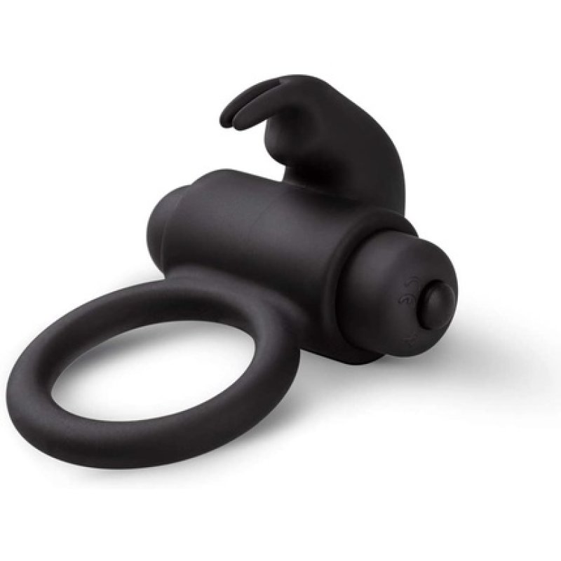 Easytoys Vibrating Cockring Bunny Vibe - With Replaceable Battery - For A Firmer