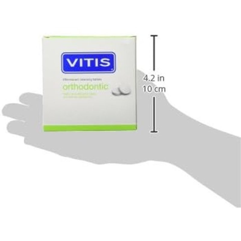 Vitis Orthodontic Effervescent Retainer Cleaning Tablets