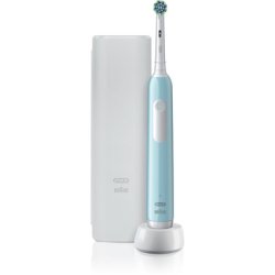 Oral B Pro Series 1 Blue Electric Toothbrush with Case - Blue