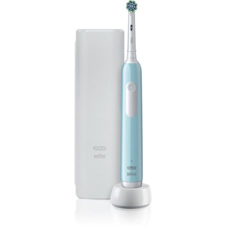 Oral B Pro Series 1 Blue Electric Toothbrush with Case - Blue