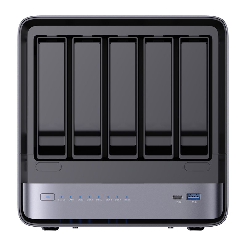 MINI-PC Minis Forum NAS N5 AMD Ryzen 7 H255, 16GB 128GB OS storage