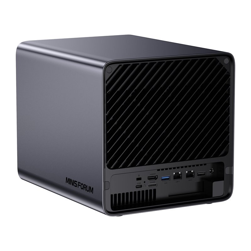 MINI-PC Minis Forum NAS N5 Pro AMD Ryzen AI 9 HX Pro 370, 32GB 128GB O
