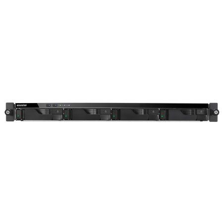 Asustor AS6204RD NAS Rack (1 U) Intel Celeron 4 Go DDR3L 0 To ADM Noir