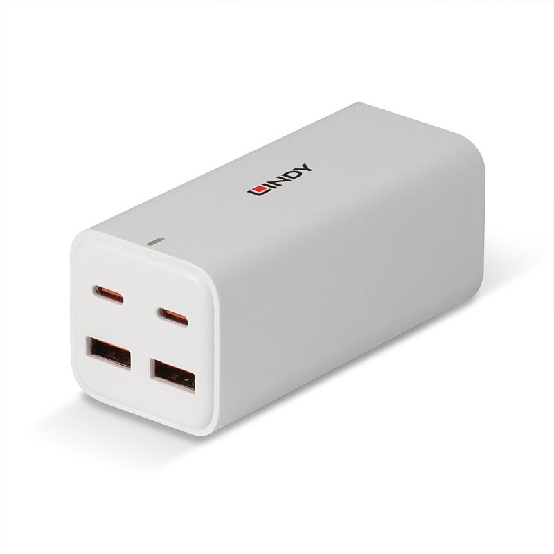 LINDY 100W 4-Port USB Desktop GaN Charge
