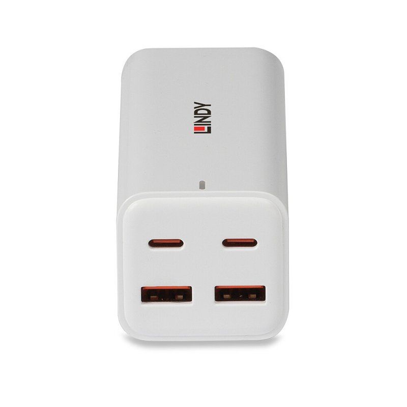 Lindy Chargeur GaN 100W USB Type A & C 4 ports