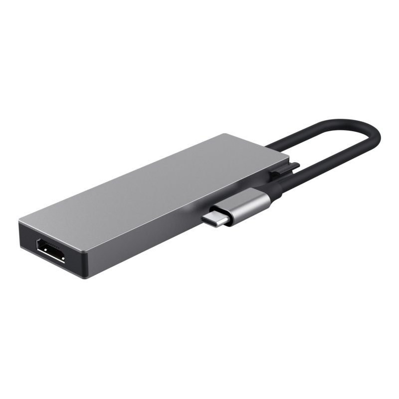 Trust 26062 interface hub USB Type-C Grey