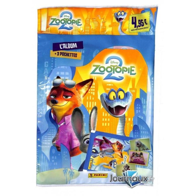 ZOOTOPIE - Panini Starter Pack (1 album 3 packets)