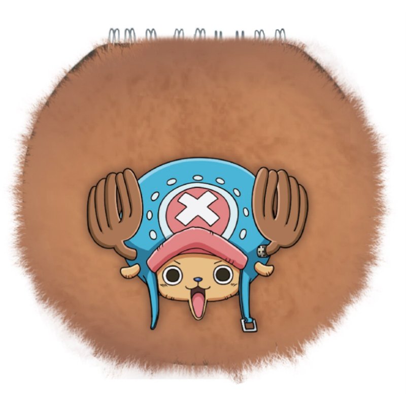 ONE PIECE - Chopper - Notebook Fuzzy Rond