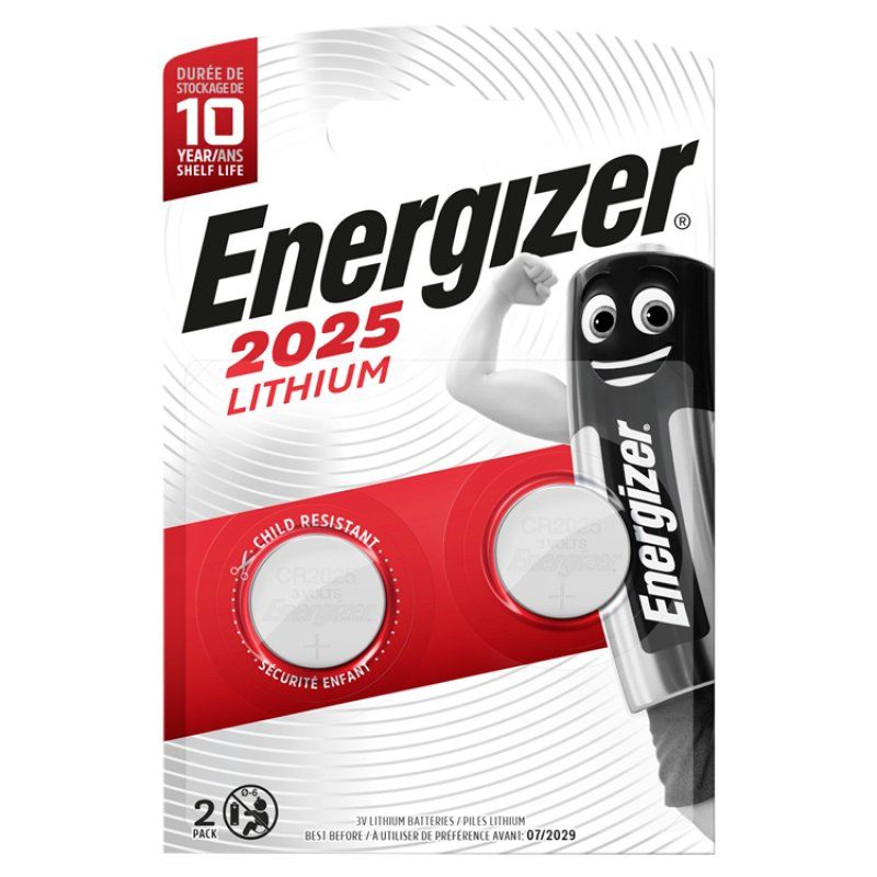 BATERIA ENERGIZER SPECJALISTYCZNA CR2025/2 3V ECO