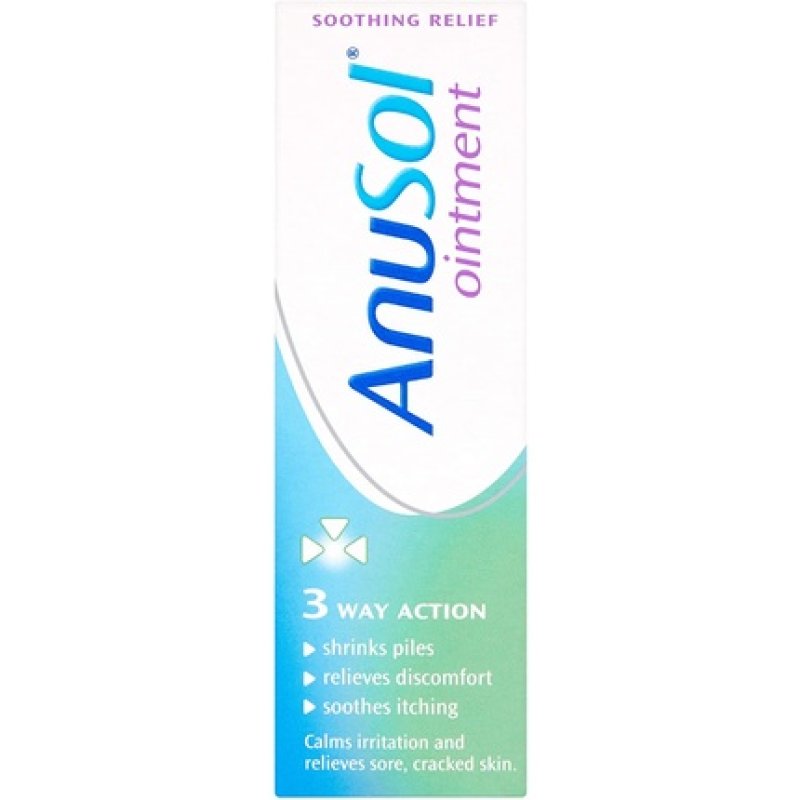 Anusol Ointment Proven Formula for Piles Relief 25g