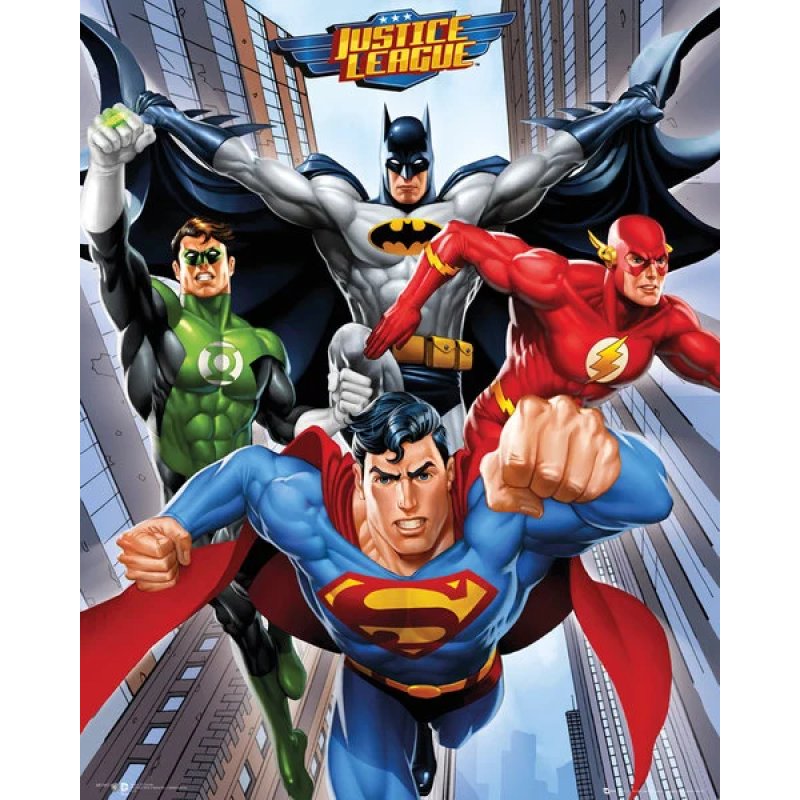 DC COMICS - Mini Poster 40X50 - Rise