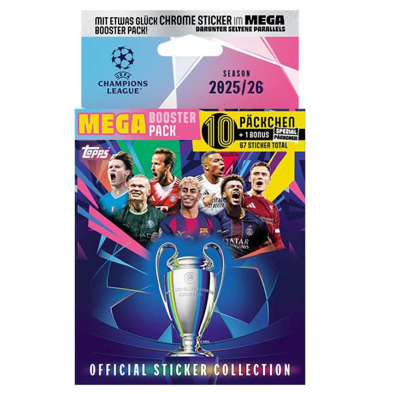 UEFA Champions League 2025/26 Sticker Collection Mega Eco Pack