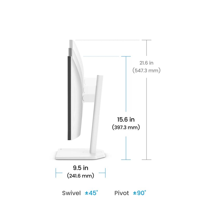 BenQ GW2790TC écran plat de PC 68,6 cm (27") 1920 x 1080 pixels Full HD LCD Noir, Blanc