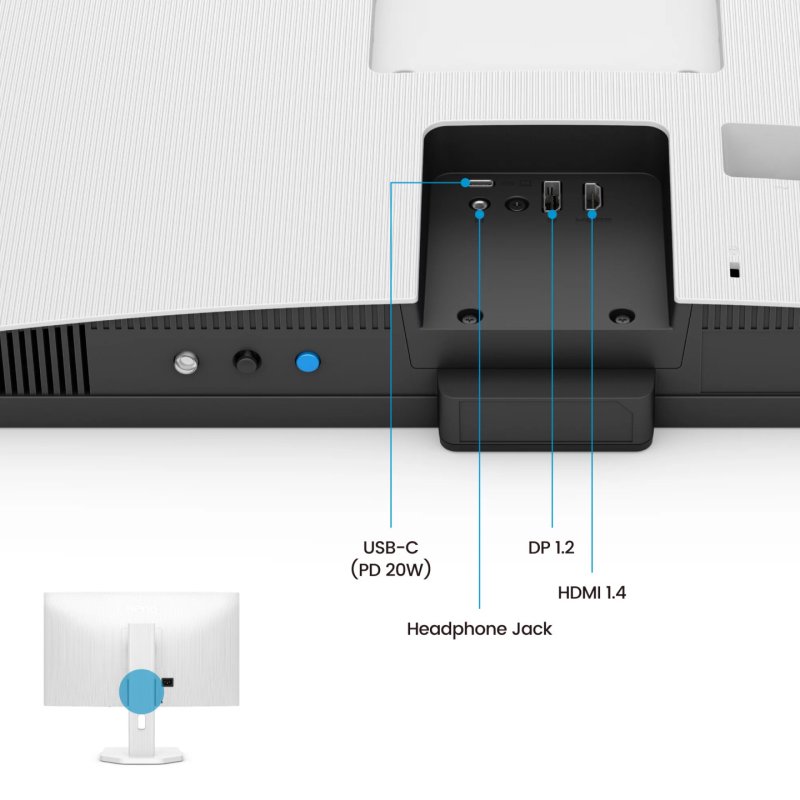 GW2790TC (68.6 cm (27 Zoll), weiß, FullHD, IPS, HDMI, DP, USB-C)