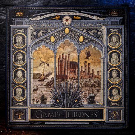 Game of Thrones multi-dimensional puzzle (1000 pieces)