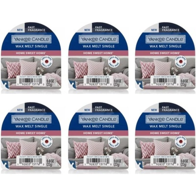 Yankee Candle Wax Melt Singles - Home Sweet Home