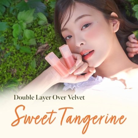 Black Rouge Double Layer Over Velvet Sweet Tangerine Dl27 Juicy Apple