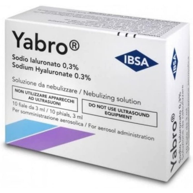 IBSA Yabro Aerosol 0.18% 10 Bottles