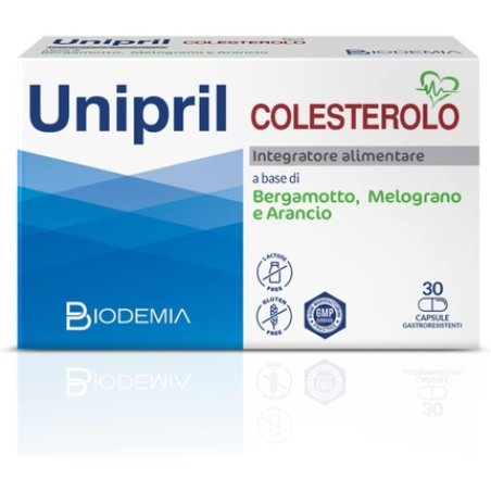 Global Pharmacies Partner Unipril Cholesterol 30 Gastroresistant Capsules