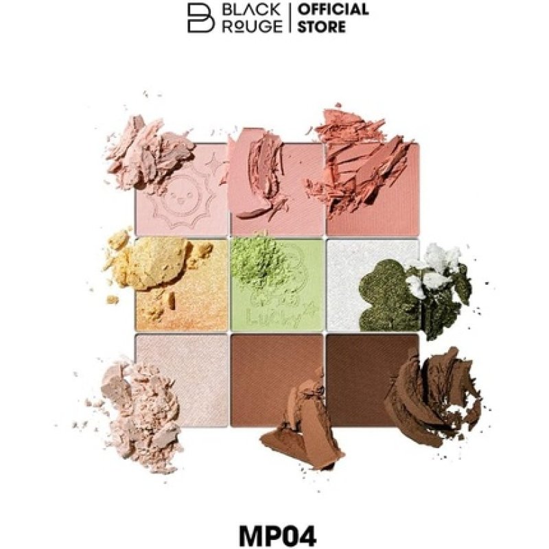 Black Rouge Colordation Mood Palette MP04 Spring Sunshine
