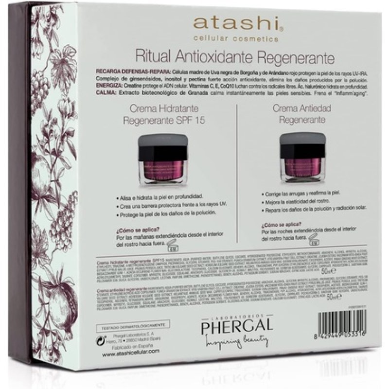 Atashi Ritual Antioxidant Moisturizing Day and Anti-Aging Cream