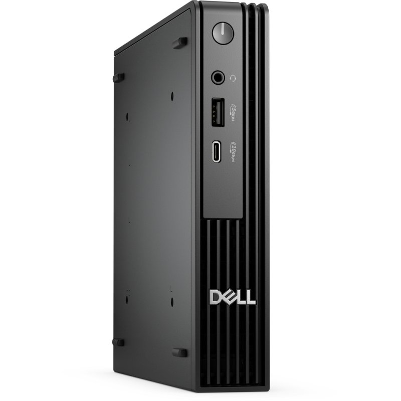DELL Pro Micro QCM1255 AMD Ryzen™ 5 PRO 8500GE 16 GB DDR5-SDRAM 512 GB SSD Windows 11 Pro Micro PC Mini PC Black