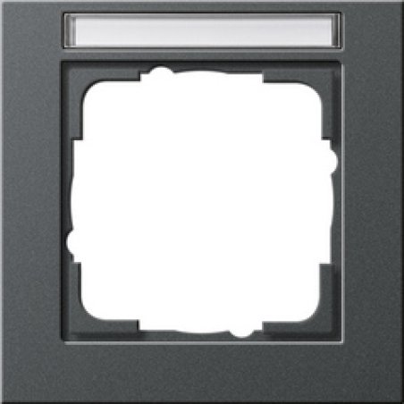 GIRA 109123 Rahmen 1f BSF anthrazit E2