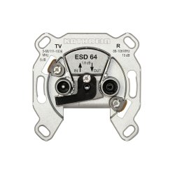 Kathrein ESD 64 boitier de prise de courant Argent