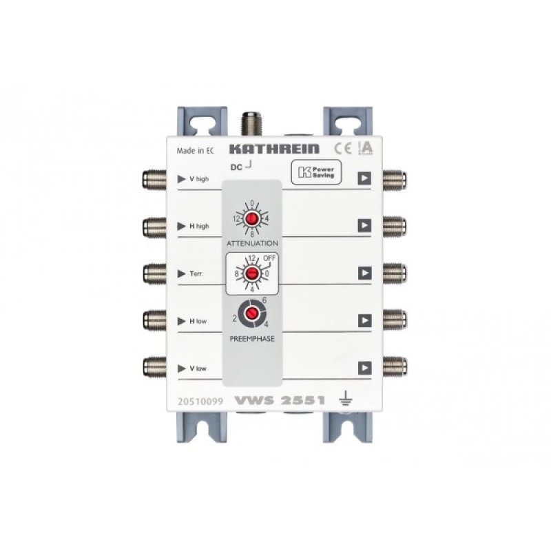 Kathrein VWS 2551 commutateur multiple satellite 1 entrées 4 sorties
