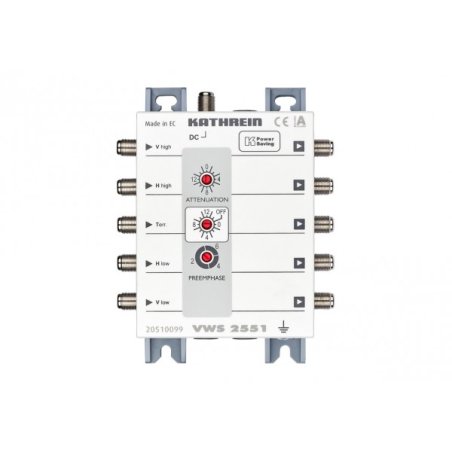 Kathrein VWS 2551 commutateur multiple satellite 1 entrées 4 sorties