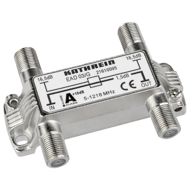 Kathrein EAD 03/G Abzweiger 16dB 2-fach 5-1218MHz