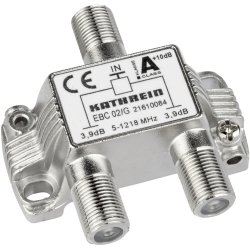 Kathrein EBC 02/G Verteiler 3,9dB 2-fach 5-1218MHz