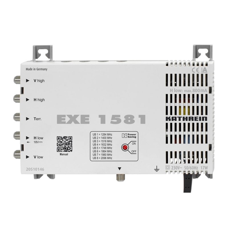 Kathrein KAT EXE 1581 commutateur multiple satellite 1 entrées 8 sorties