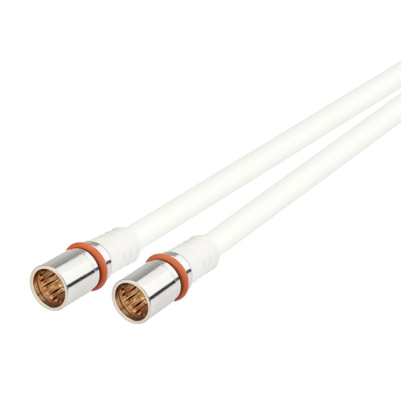 Kathrein ETF 800/Q câble coaxial 0,8 m Type F Blanc