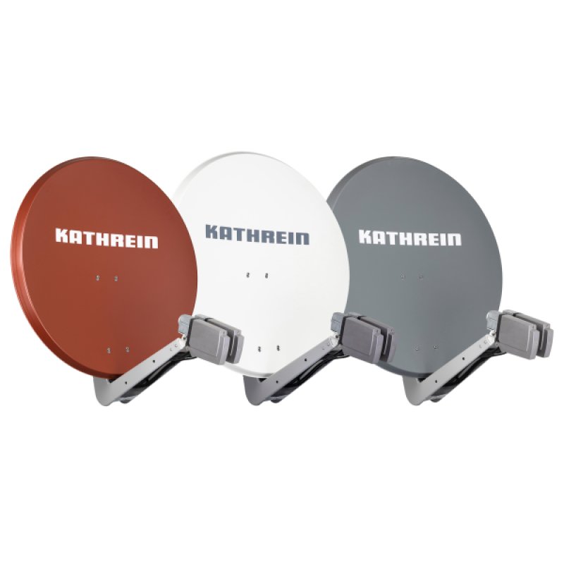 Kathrein UAS 684 convertisseur abaisseur de fréquence Low Noise Block (LNB) 10,7 - 11,7 GHz Gris