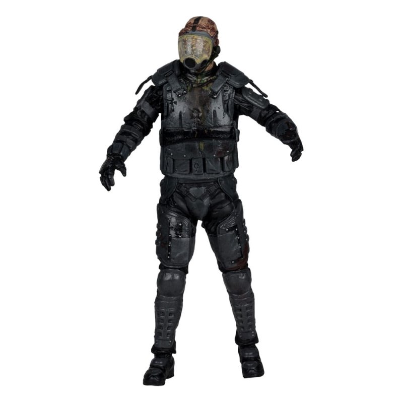 The Walking Dead Action Figure Gas Mask Zombie (Season 4) 13 cm