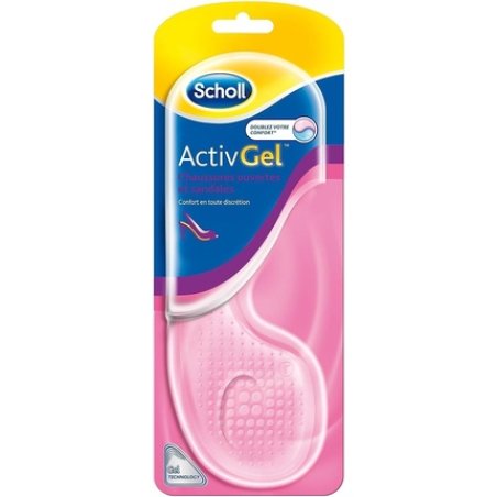 Scholl Activ Gel Insoles for Open Shoes and Sandals